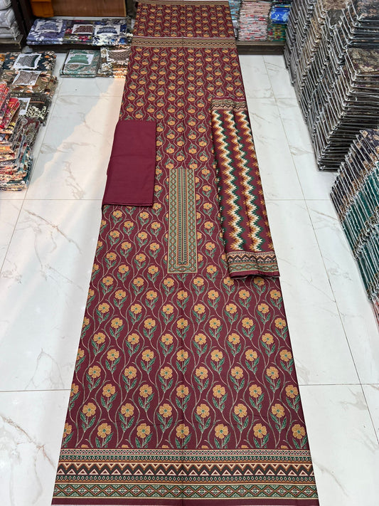 Winter Dhanak Wool 3PC