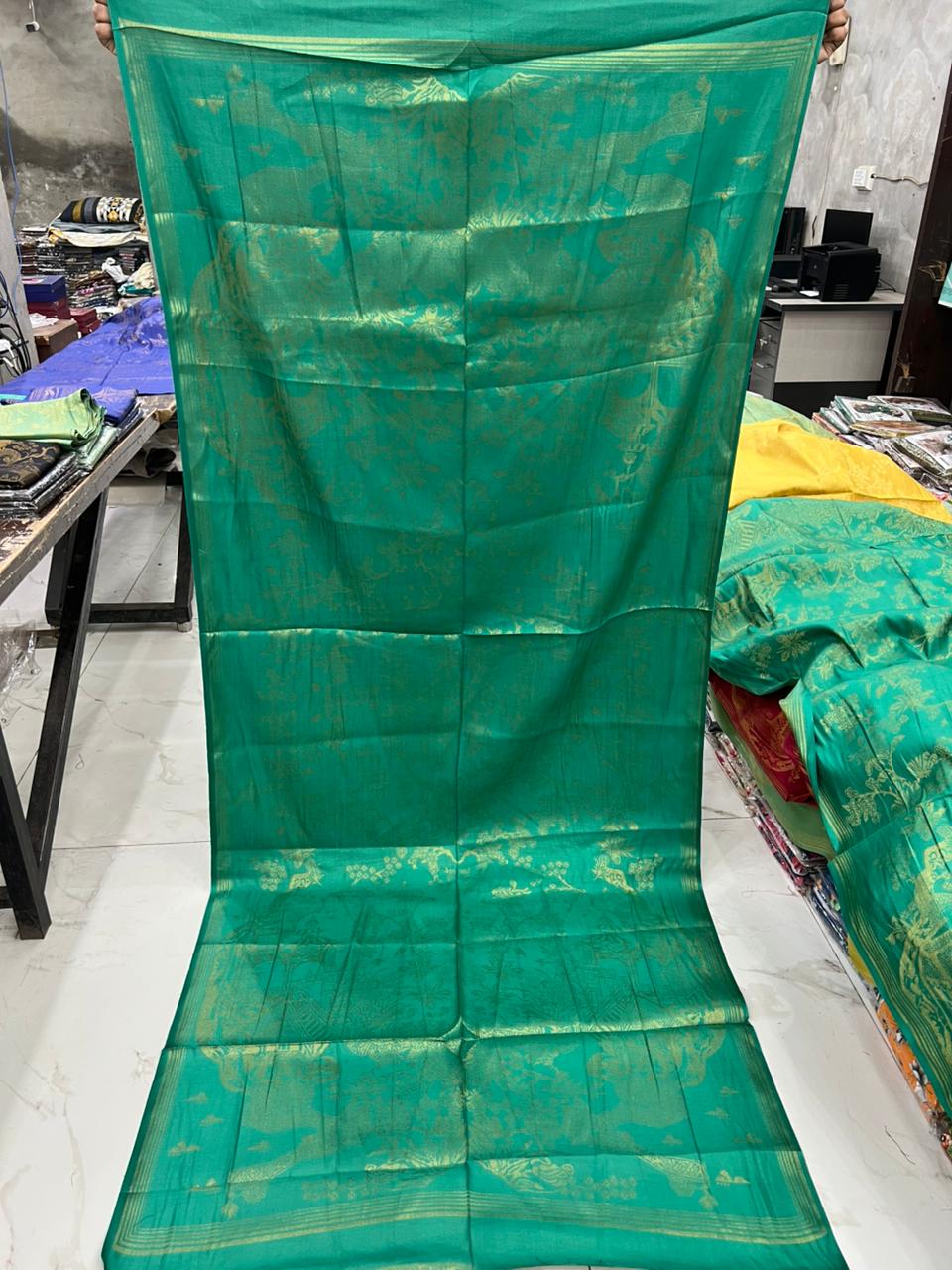 Winter Shawls Jacquard Banarasi