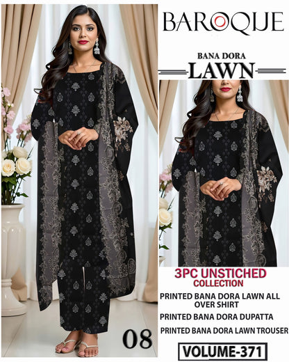 Black Series Lawn 3Pc
