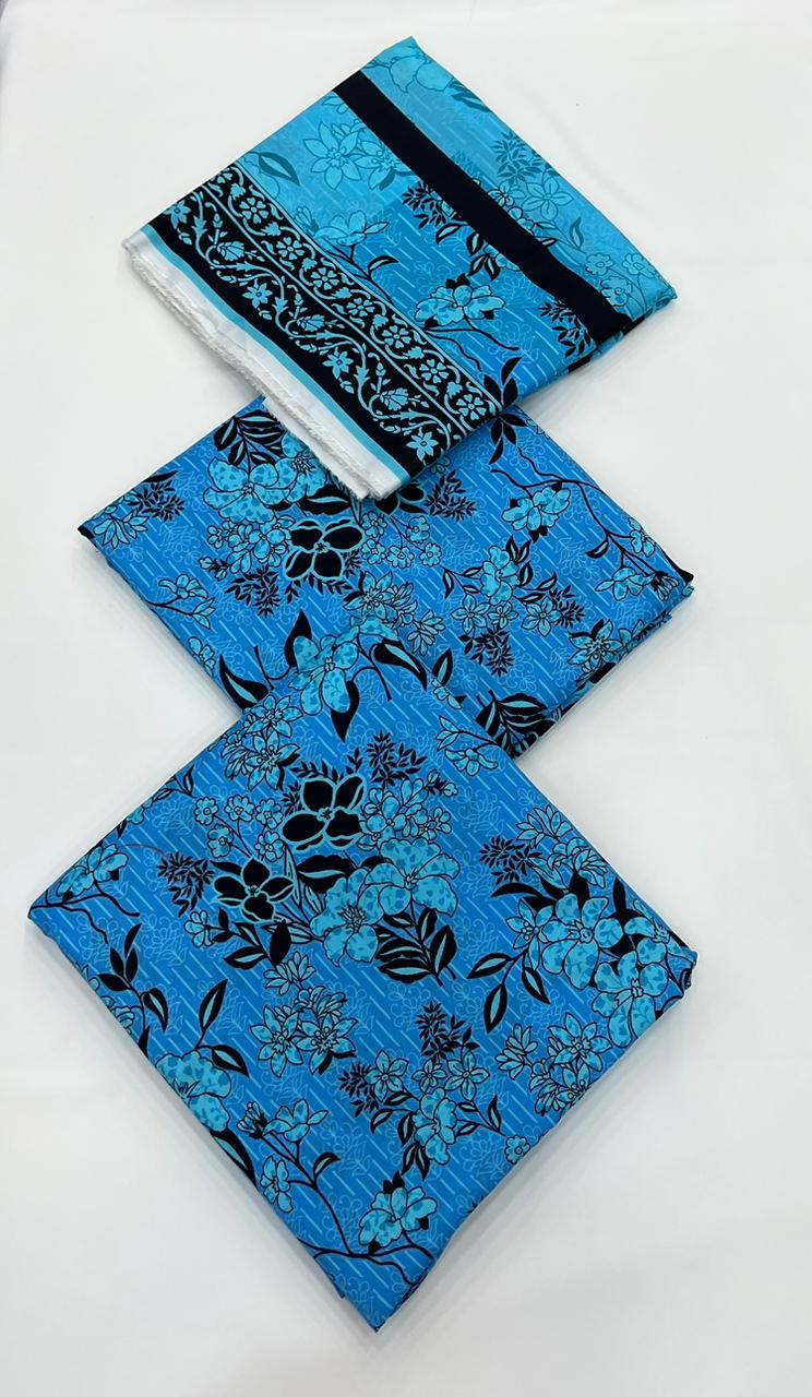 Bareeze Printed Viscose 3PC