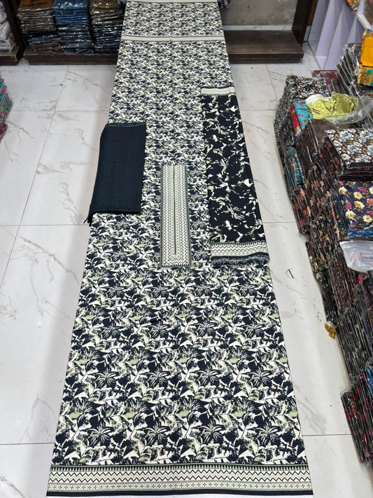 New Arrival! Luxury Fancy Karandi 3-Piece Suit