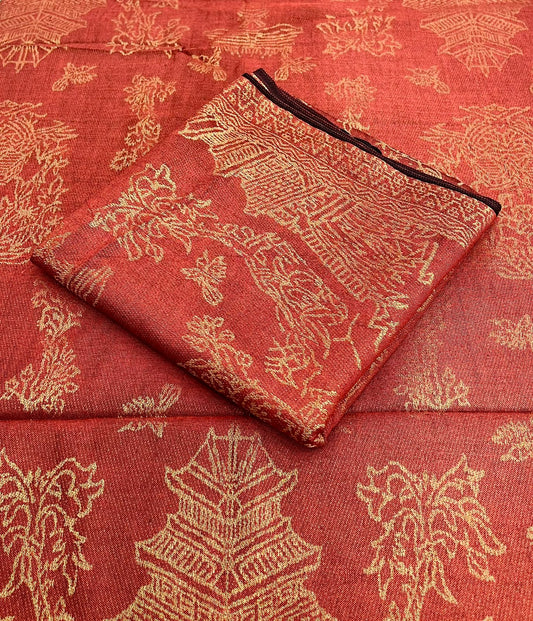 Winter Shawls Jacquard Banarasi