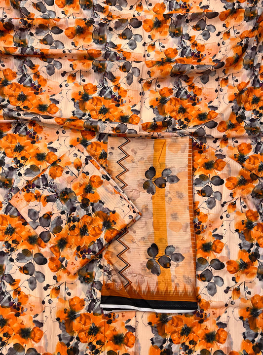 BAROQUE BANA DORA LAWN 3PC SUIT