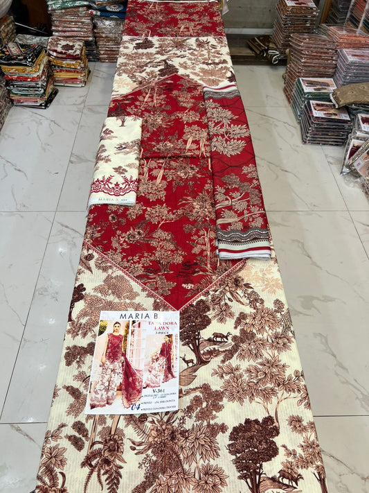 Maria.B lawn 3Pc