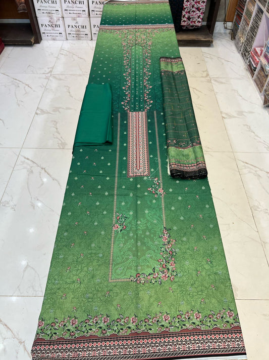 Almas Premium Bana Dora Lawn 3PC | Tarkashi Dupatta