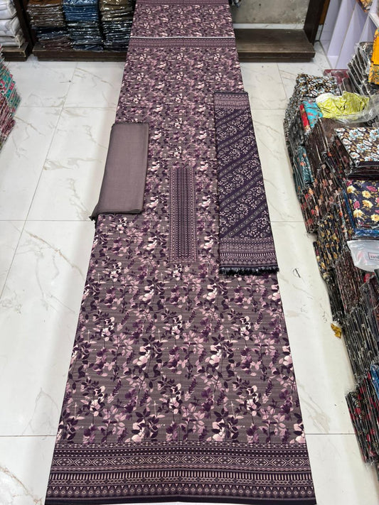 New Arrival! Luxury Fancy Karandi 3-Piece Suit