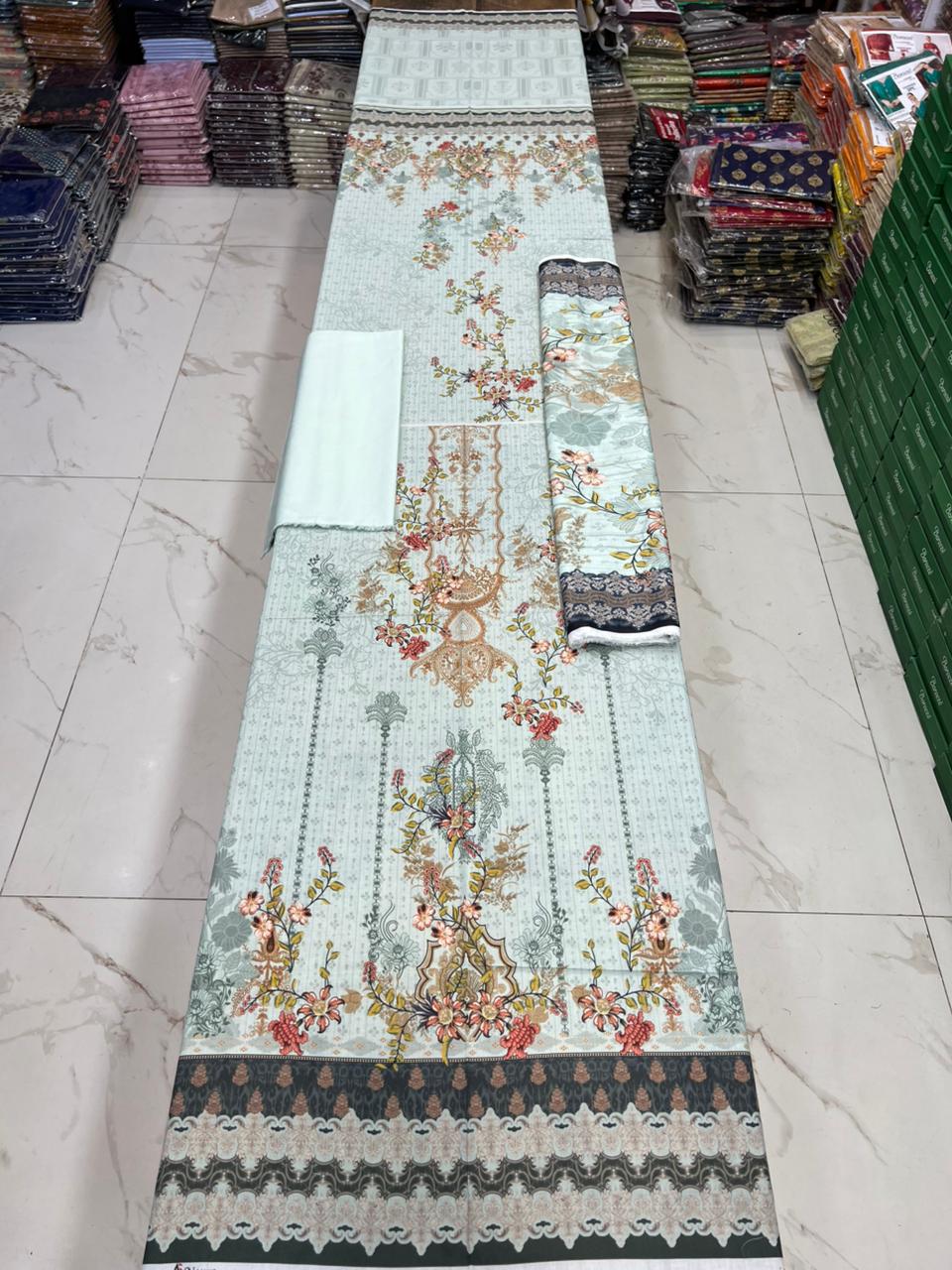 Zarqoon Lawn 3PC – Soft & Stylish Edition