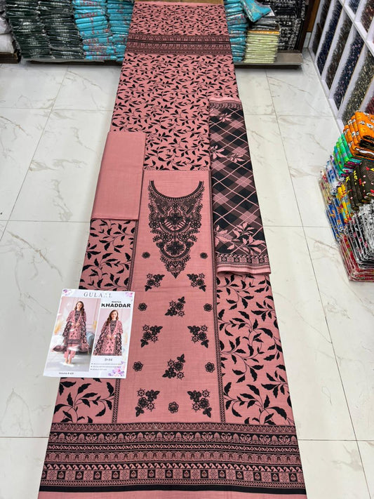 Winter Special Khaddar Emb 3PC | Mix Brand Selection