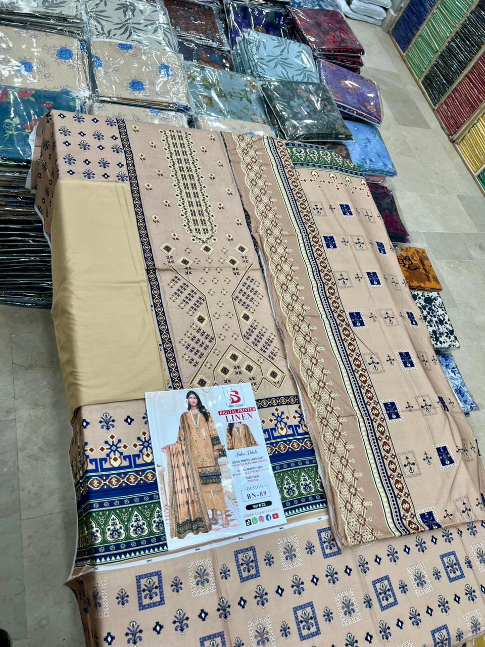 BIN SAEED Embroidered Collection