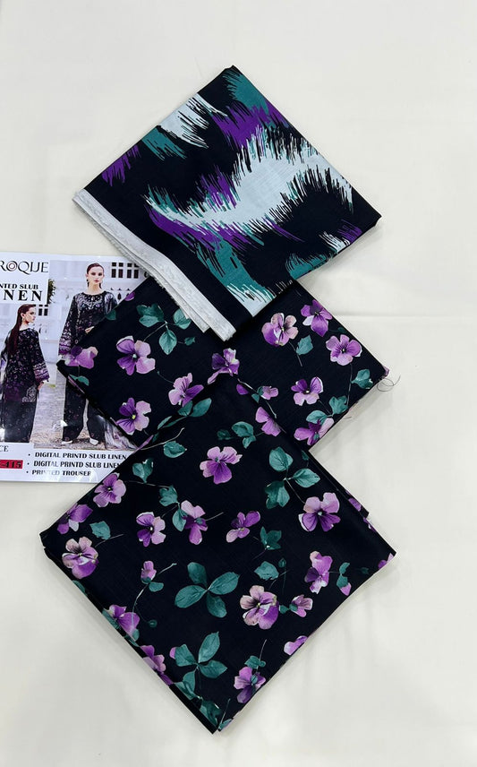 ✨Baroque Slub Linen 3PC✨