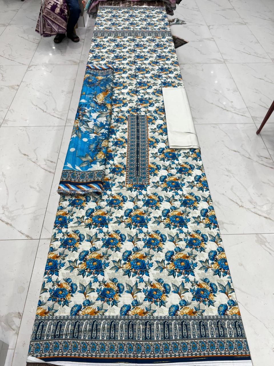 Bana Dora Tarkashi Linen