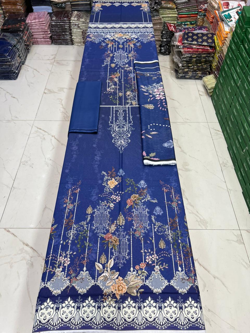 Zarqoon Lawn 3PC – Soft & Elegant Edition