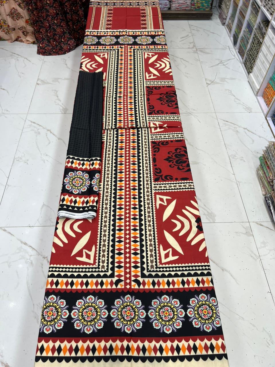 🌟Trendy & Eye Catching Cord Set Printed 2PC🌟