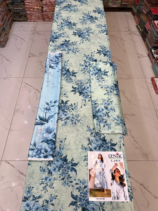 IZNIK BANA DORA LAWN 3pc Suit