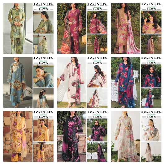 Iznik Pack Of 9 Dresses
