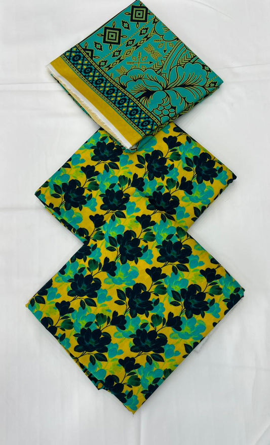 Bareeze Printed Cotton 3PC