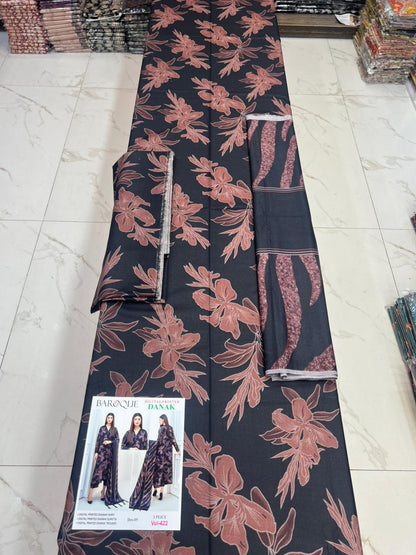 Luxury Barouqe Dhanak 3-PC Collection