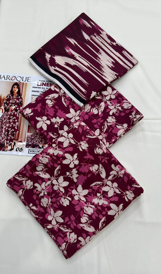 Baroque Doria linen 3PC