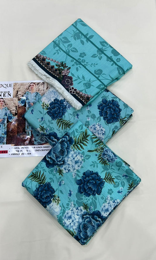 ✨Baroque Slub Linen 3PC✨