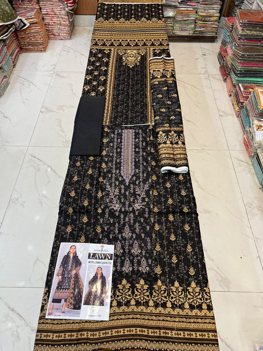 Mix Brands Lawn 3Pc Suit