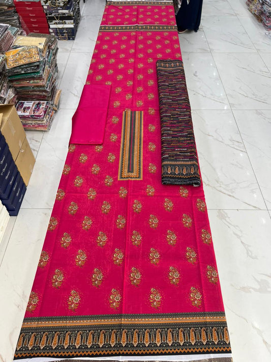 Swiss Bana Dora Lawn with Fancy Dupatta