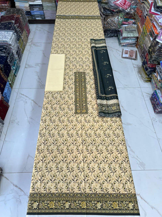 Swiss Bana Dora Lawn with Fancy Dupatta