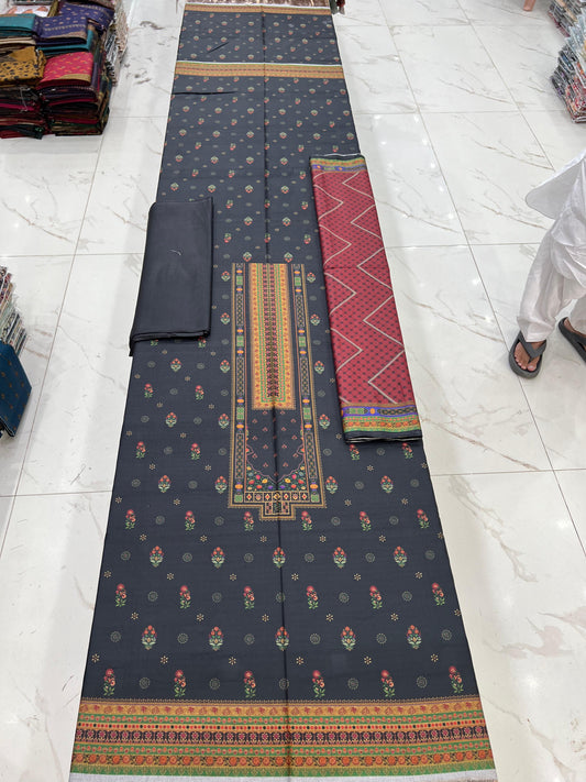 Winter Dhanak Wool 3PC