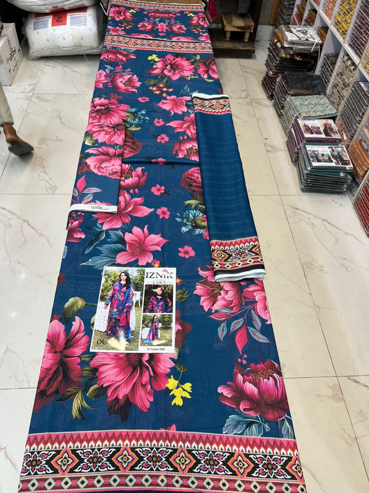 IZNIK TANA DORA LAWN 3PC