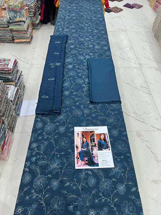 Bareeze karandi Embroidered 3PC