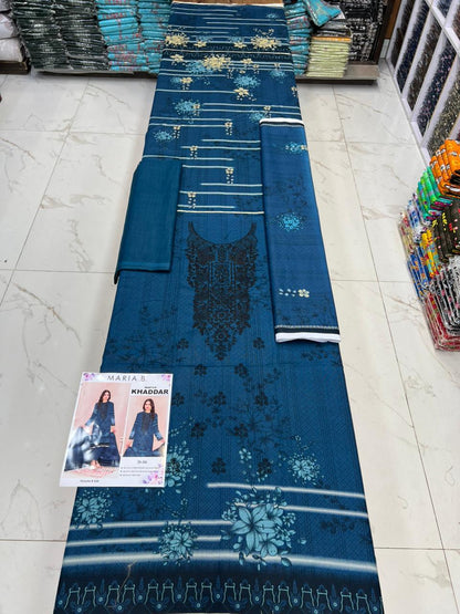 Winter Special Khaddar Emb 3PC | Mix Brand Selection