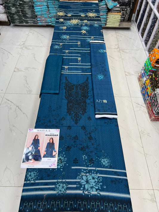 Winter Special Khaddar Emb 3PC | Mix Brand Selection