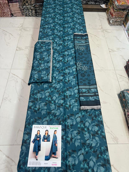 Luxury Barouqe Dhanak 3-PC Collection