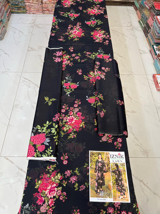 IZNIK BANA DORA LAWN 3pc Suit