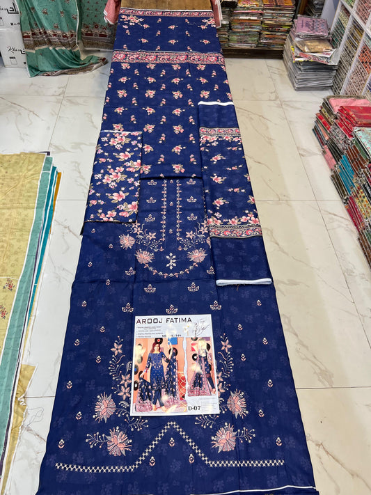 AROOJ FATIMA Original 3Pc Suit