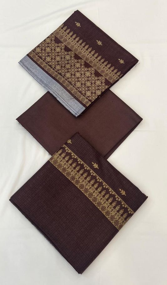 Printed Dhanak 3PC