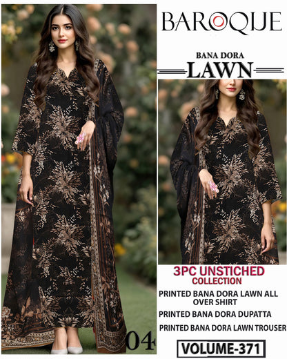 Black Series Lawn 3Pc