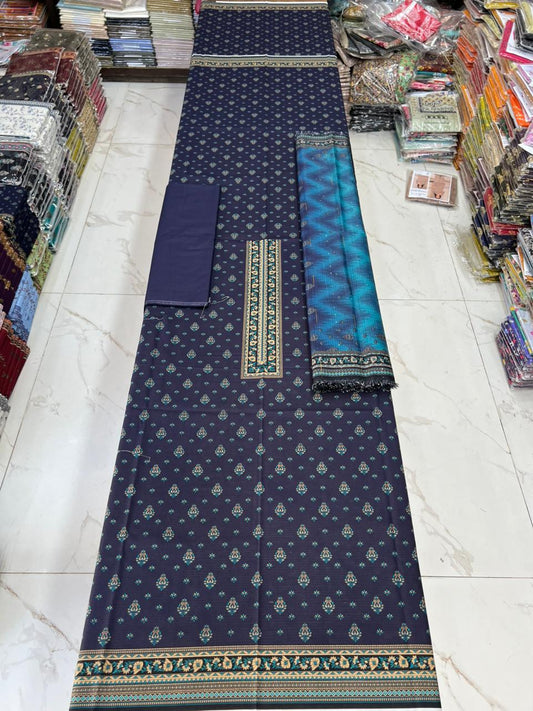 Swiss Bana Dora Lawn with Fancy Dupatta