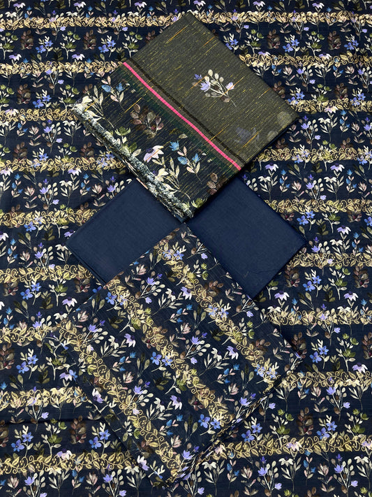 Sharjeena Premium Fancy Lawn 3PC