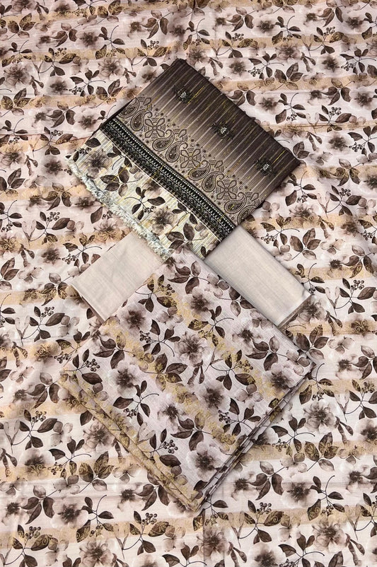 Sharjeena Premium Lawn 3PC – Fancy Digital Print Edition