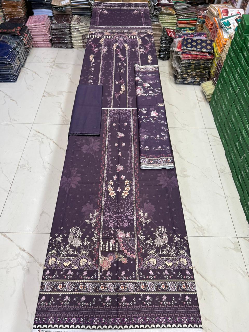 Zarqoon Lawn 3PC – Soft & Elegant Edition