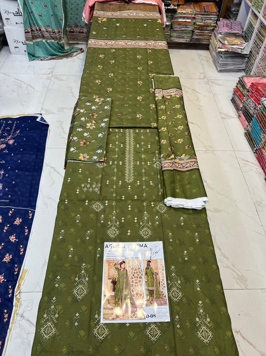 AROOJ FATIMA Original 3Pc Suit