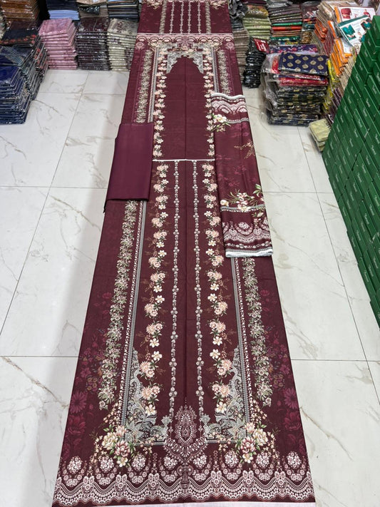 Zarqoon Lawn 3PC – Soft & Stylish Edition