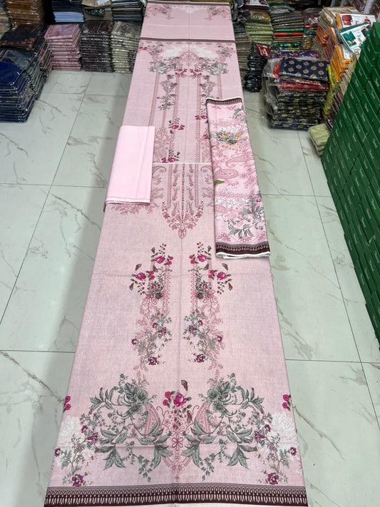 Zarqoon Lawn 3PC – Soft & Elegant Edition