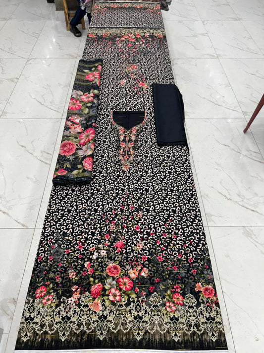 Bana Dora Tarkashi Linen