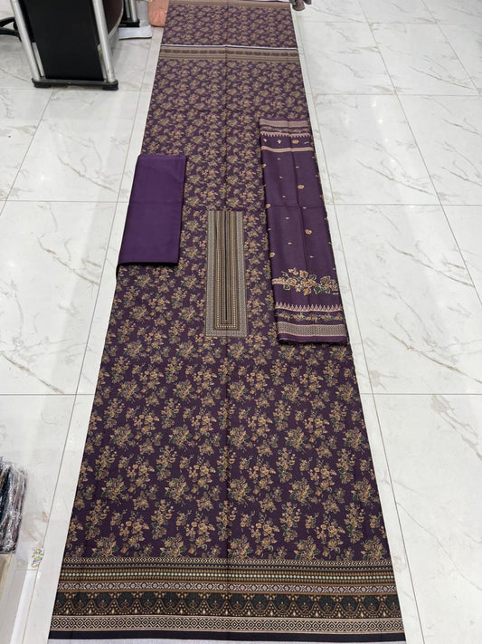 Winter Dhanak Wool 3PC