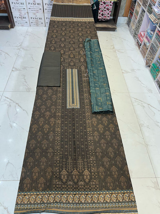 Almas Premium Bana Dora Lawn 3PC | Tarkashi Dupatta