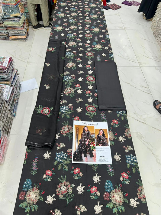 Bareeze karandi Embroidered 3PC