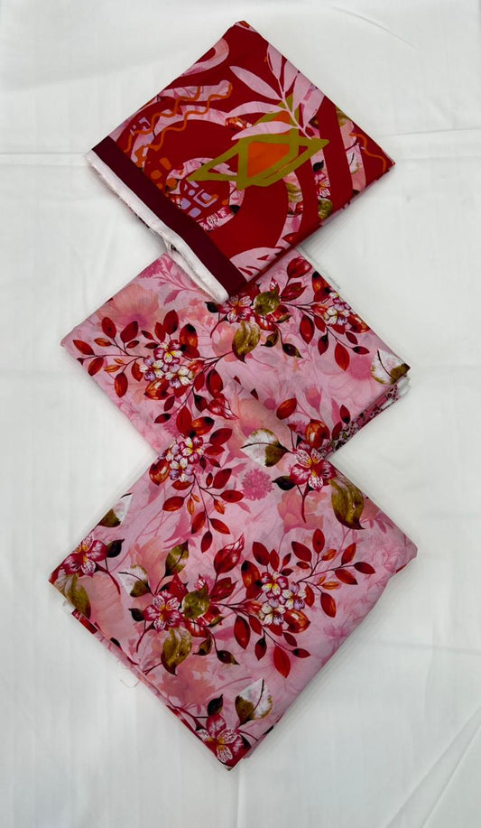 Bareeze Printed Cotton 3PC