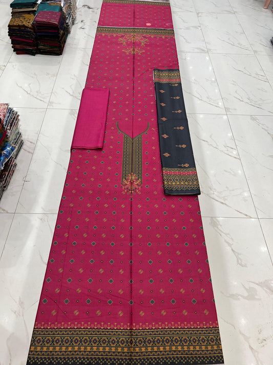 Winter Dhanak Wool 3PC