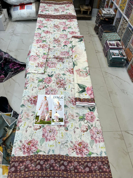 IZNIK TANA DORA LAWN 3PC